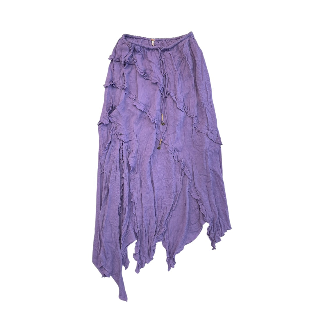 Skirt Maxi By Free People In Purple, Size:Xs