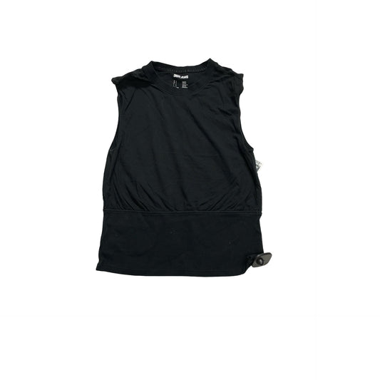 Top Sleeveless By Dkny In Black, Size:S