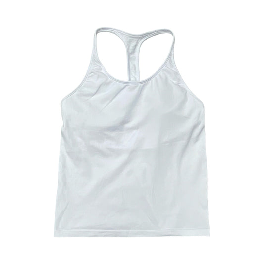 Athletic Tank Top By Athleta In White, Size:Xl
