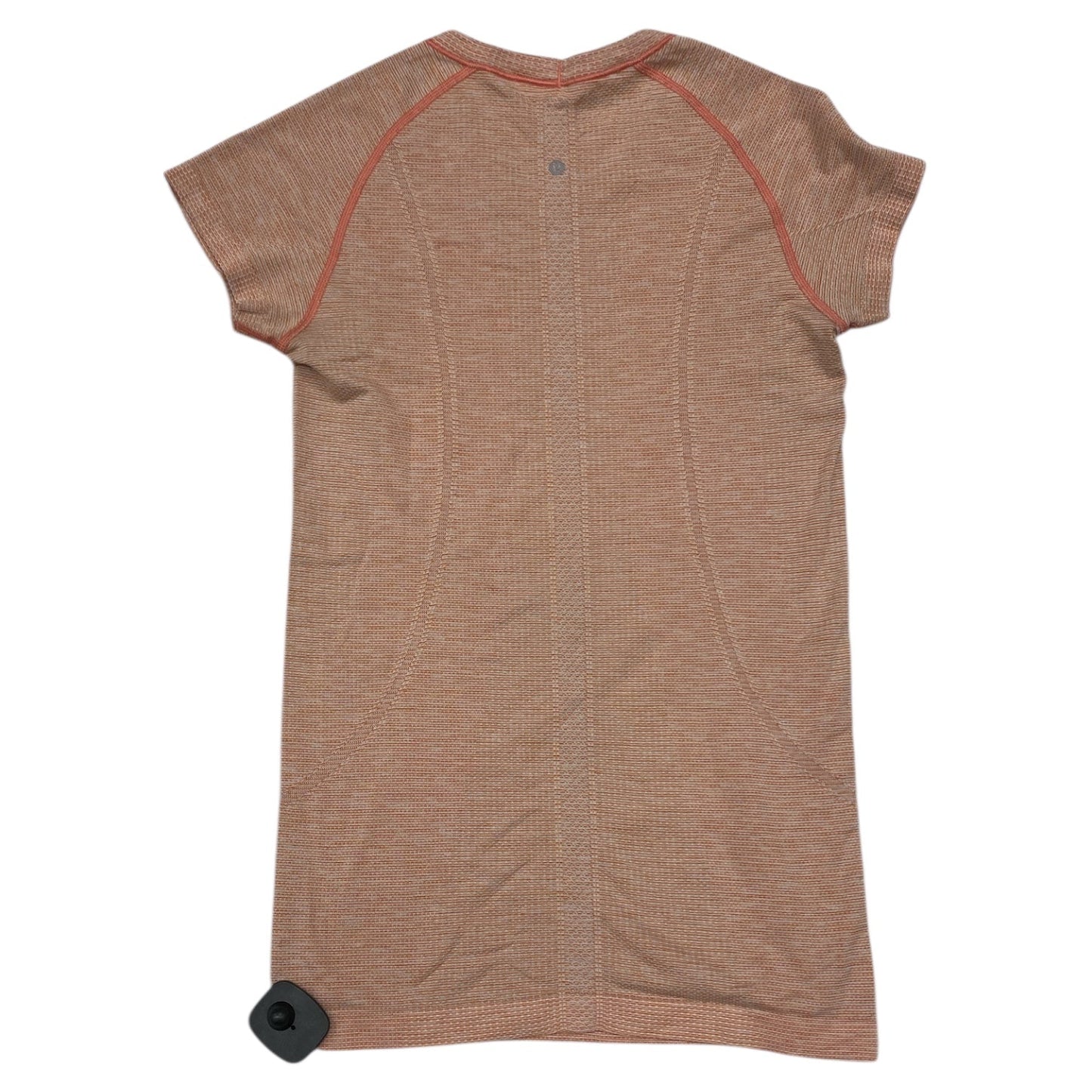 Athletic Top Ss By Lululemon In Pink