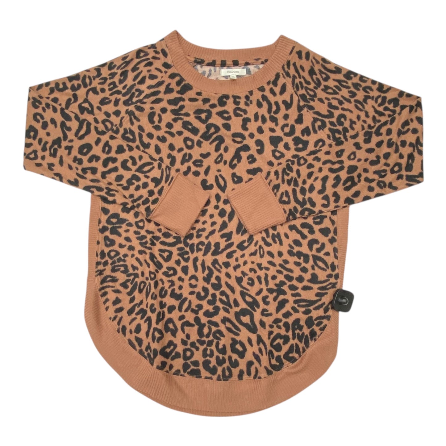 Sweater By Maurices In Animal Print, Size:M