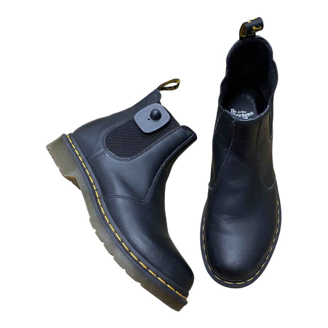 Boots Ankle Flats By Dr Martens In Black, Size:10