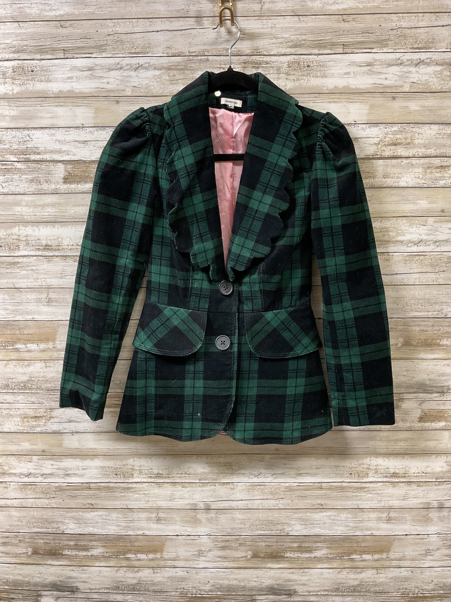 Coat Other By Cma In Blue & Green, Size:Xs