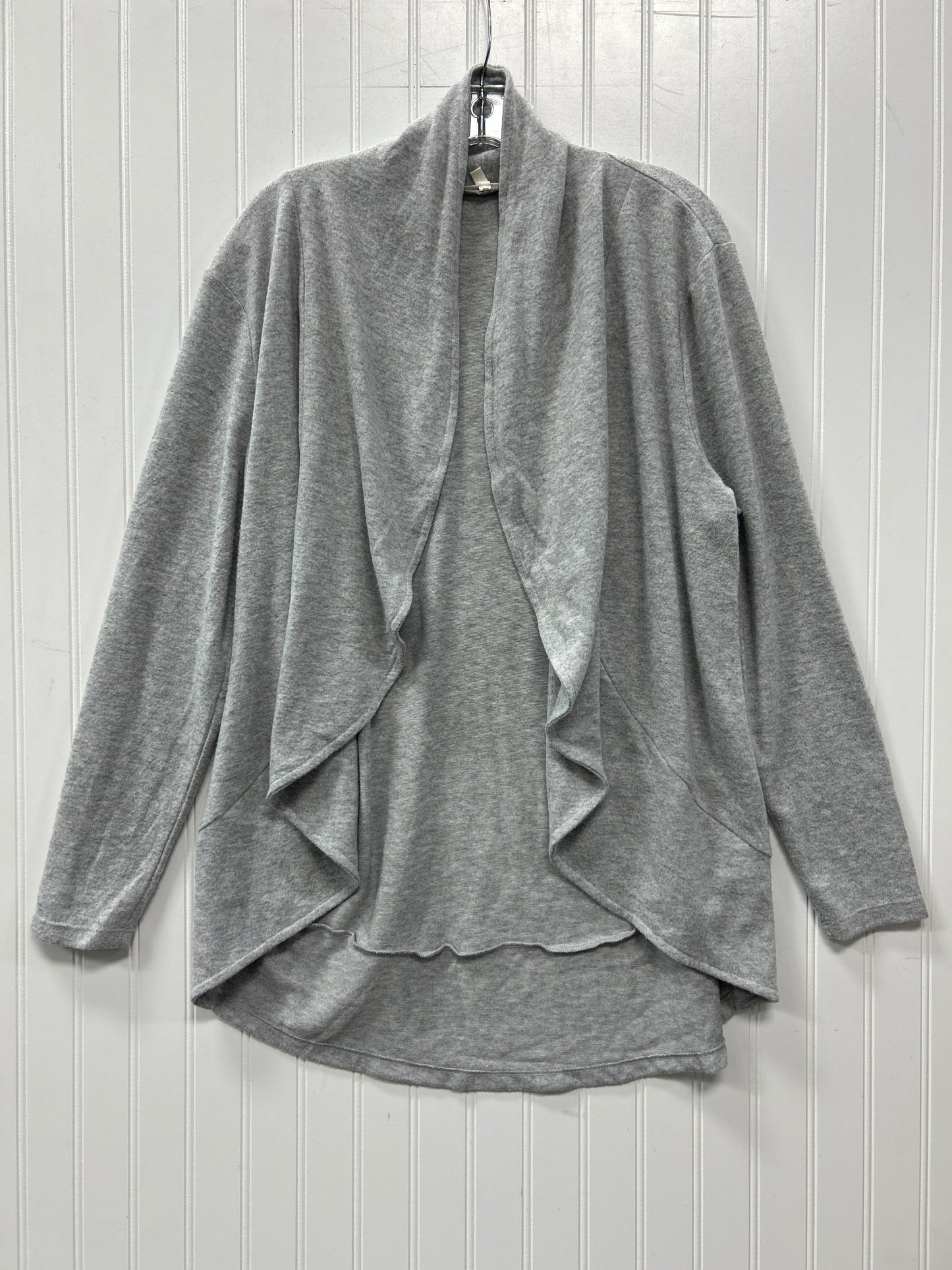 Sweater Cardigan By Maurices In Grey, Size:L