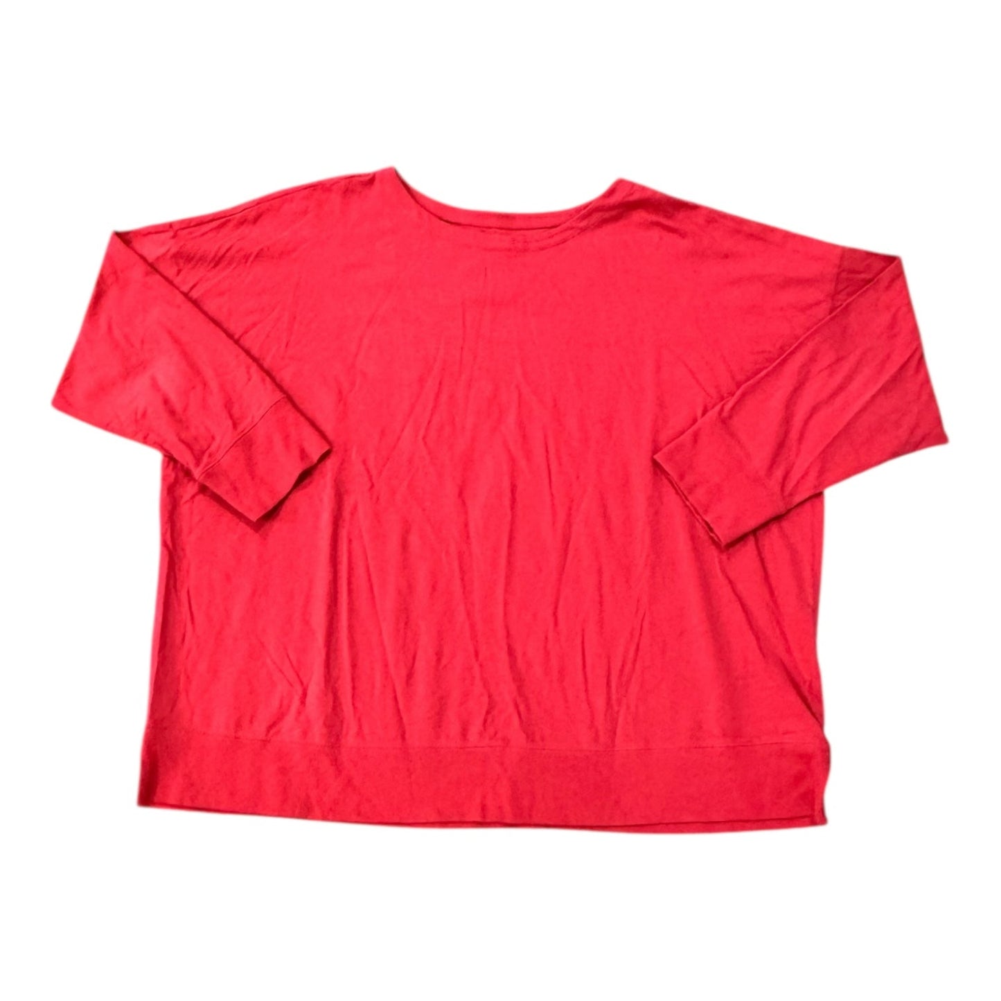 Top Ls Designer By Eileen Fisher In Pink, Size:3X