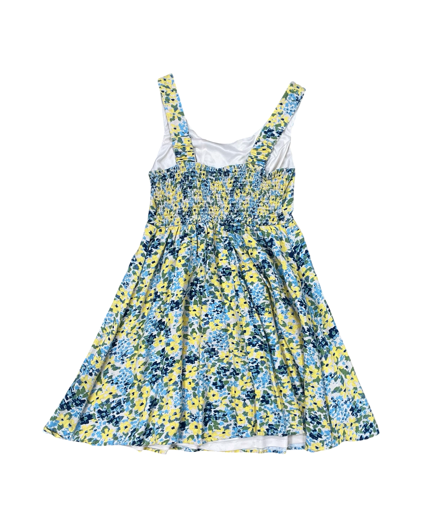 Dress Casual Midi By Sincerely Jules In Blue & Yellow, Size:S
