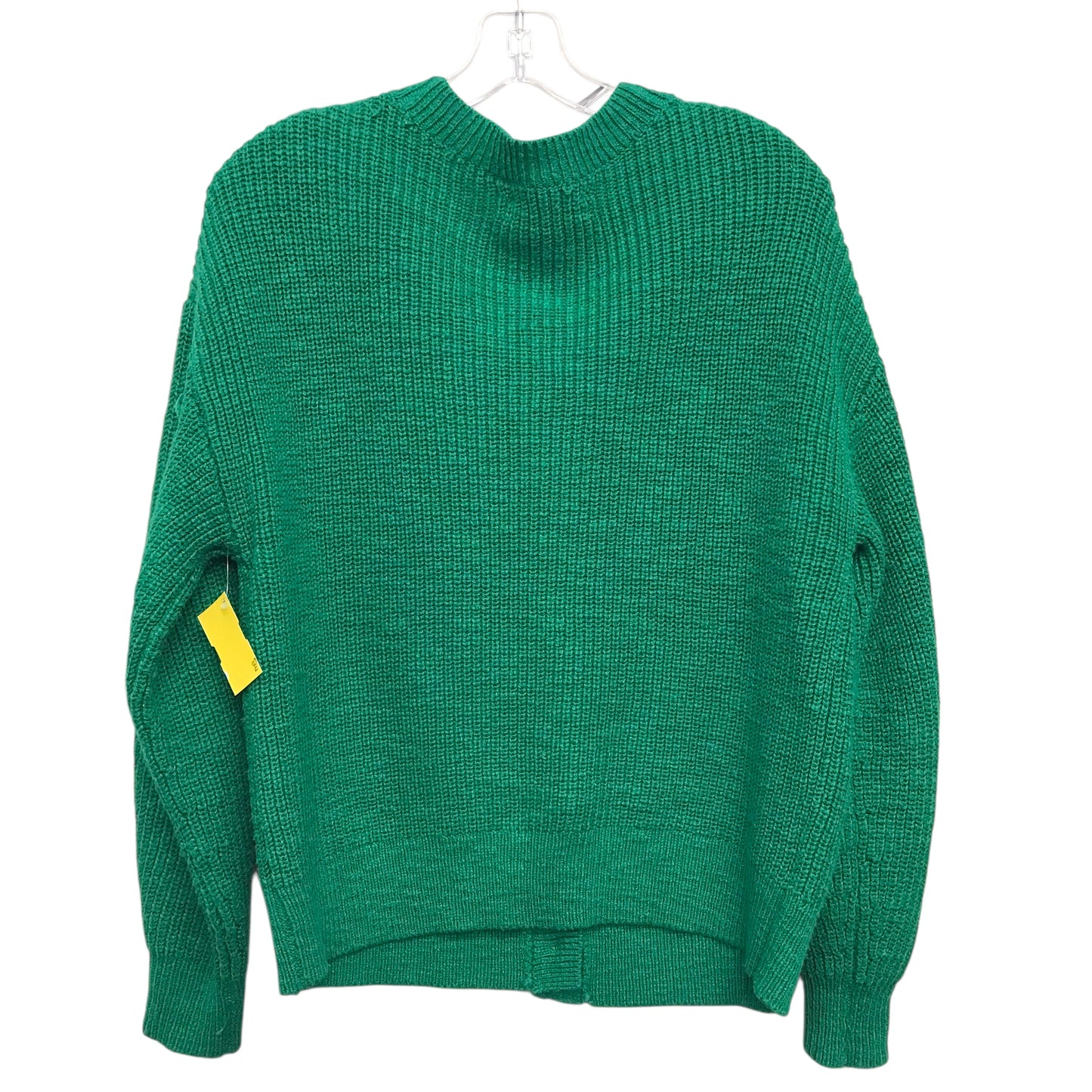 Sweater Cardigan By Loft In Green, Size:M