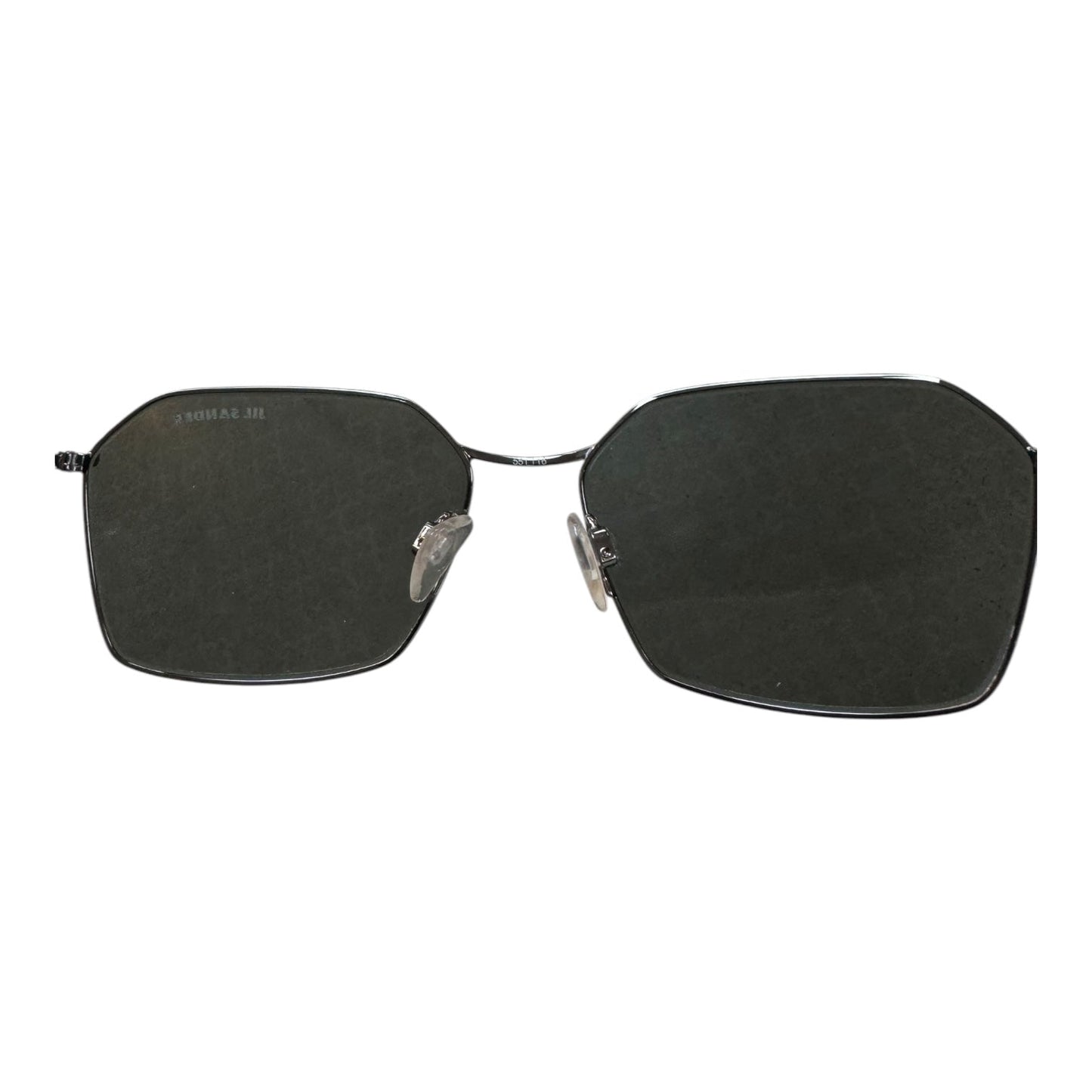 Sunglasses Designer By JIL SANDER In Silver