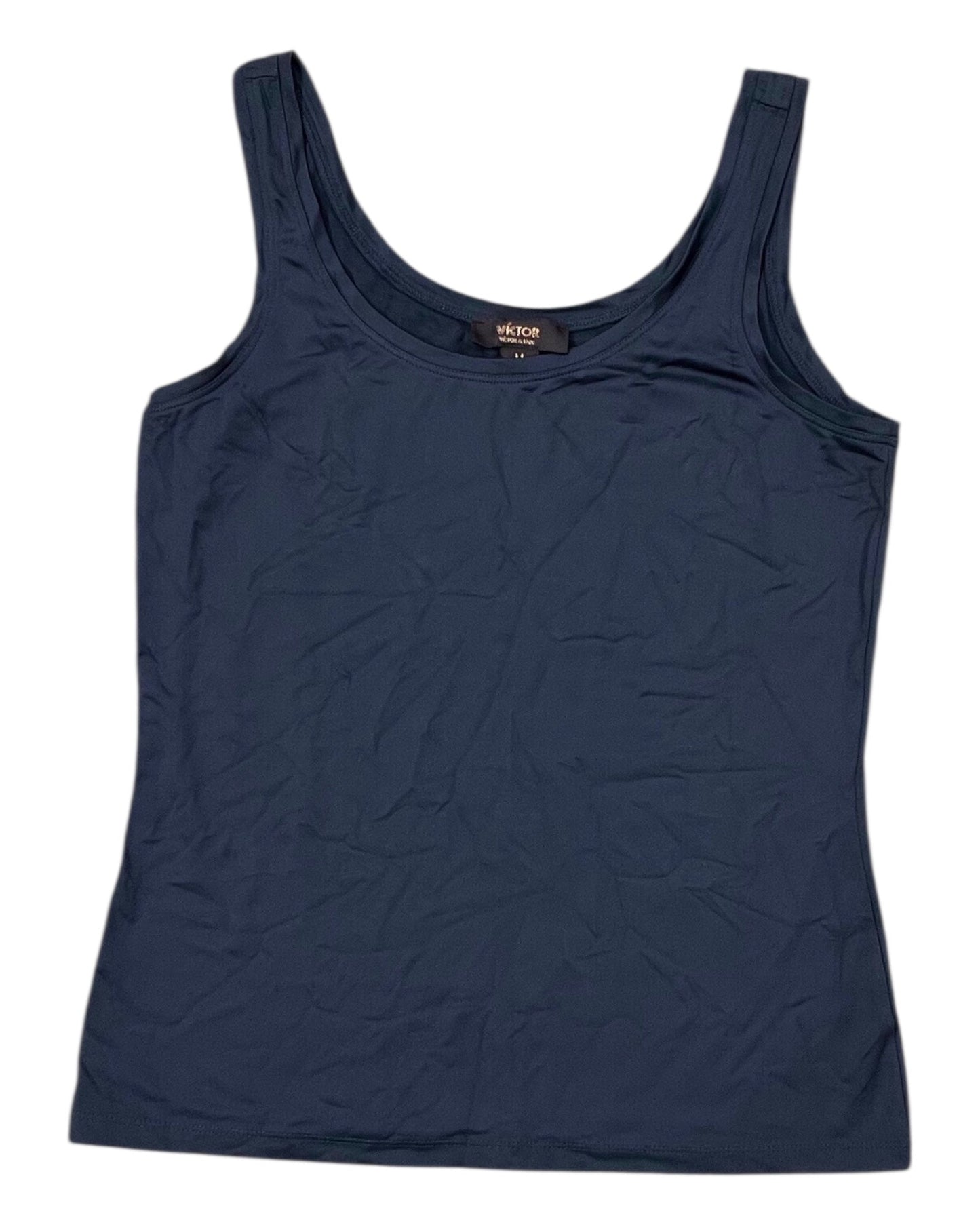 Tank Top By Victor In Black, Size:M