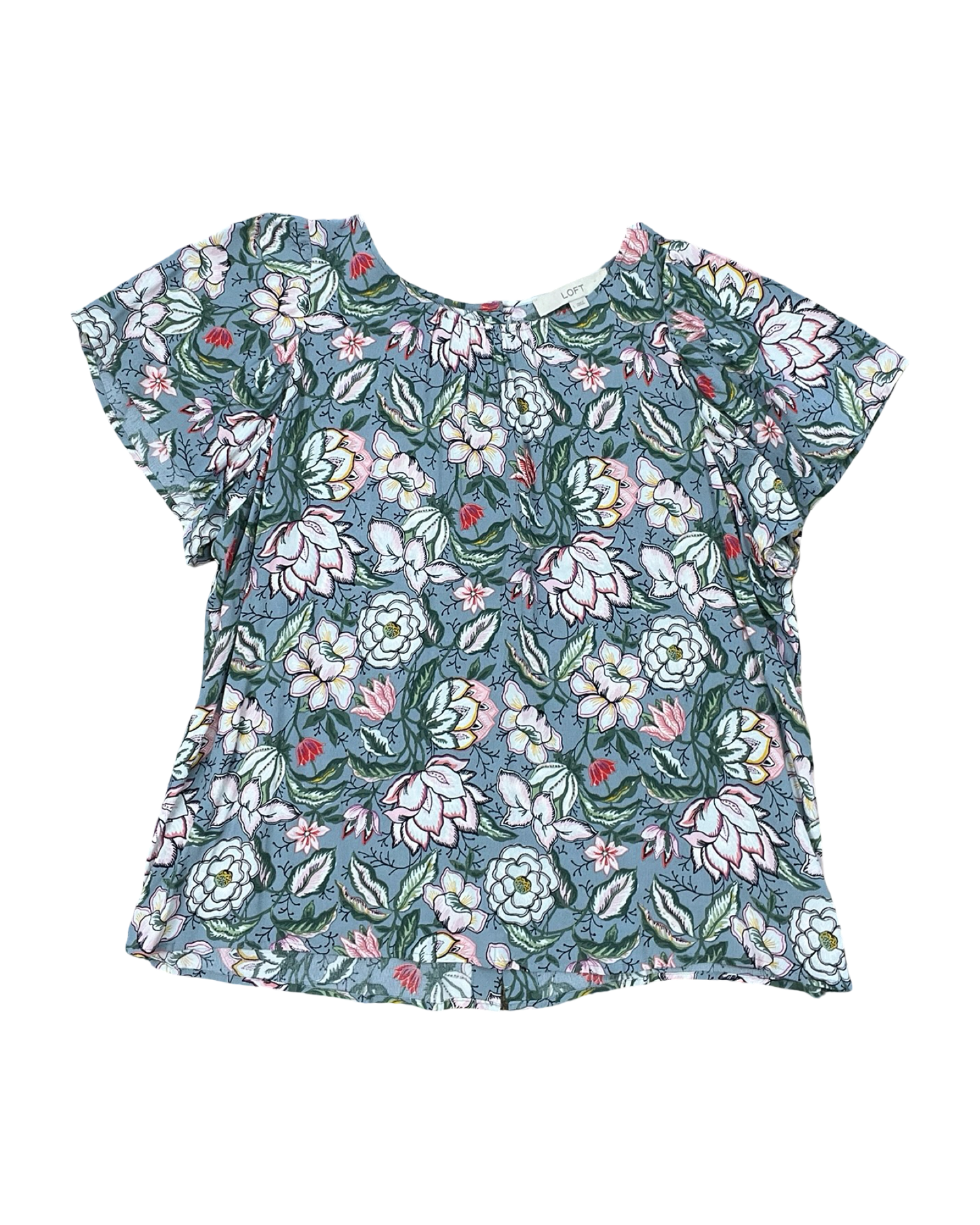 Top Ss By Loft In Green, Size:L