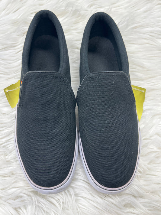 Shoes Flats By Nike In Black, Size:9