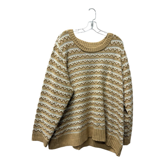 Sweater By Croft And Barrow In Brown, Size:2X