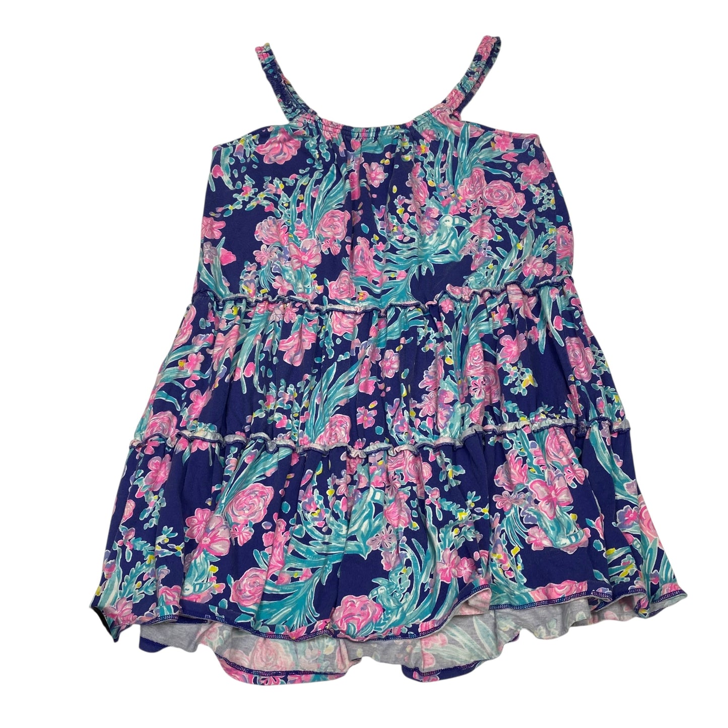 Dress Designer By Lilly Pulitzer In Blue & Pink, Size:Xs