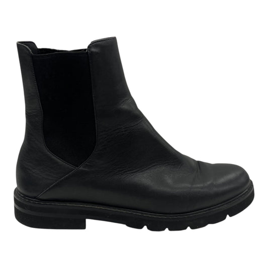 Boots Designer By Stuart Weitzman In Black, Size:10
