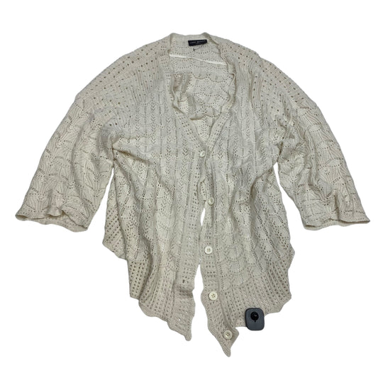 Cardigan By Lane Bryant In Cream, Size:3X