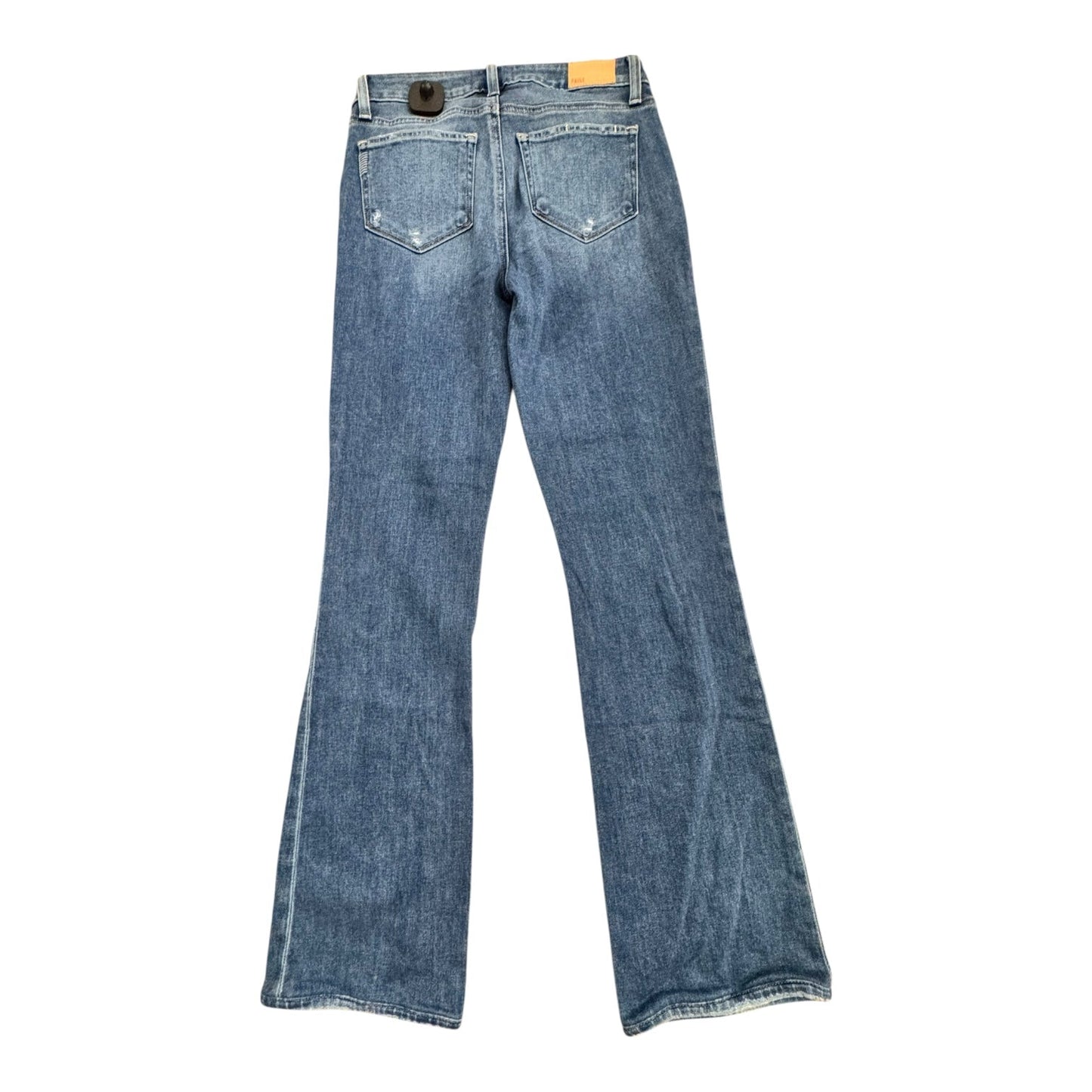 Jeans Straight By Paige In Blue Denim, Size:4