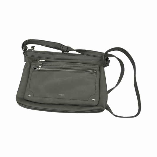 Crossbody By Relic In Grey, Size:Medium