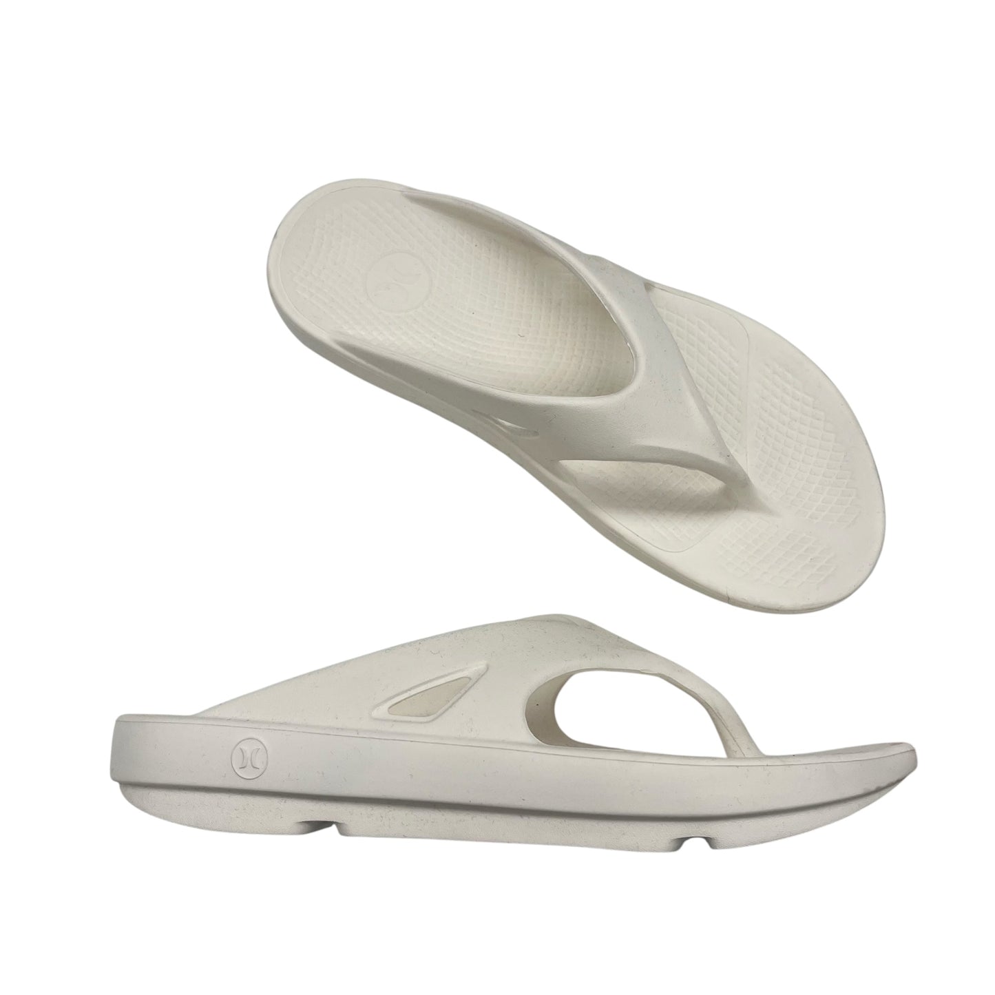 Sandals Flip Flops By Hurley In White, Size:11