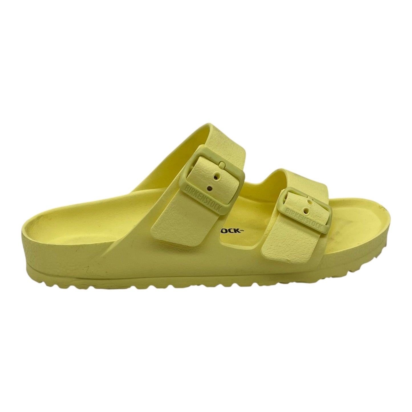 Sandals Flats By Birkenstock In Yellow, Size:7