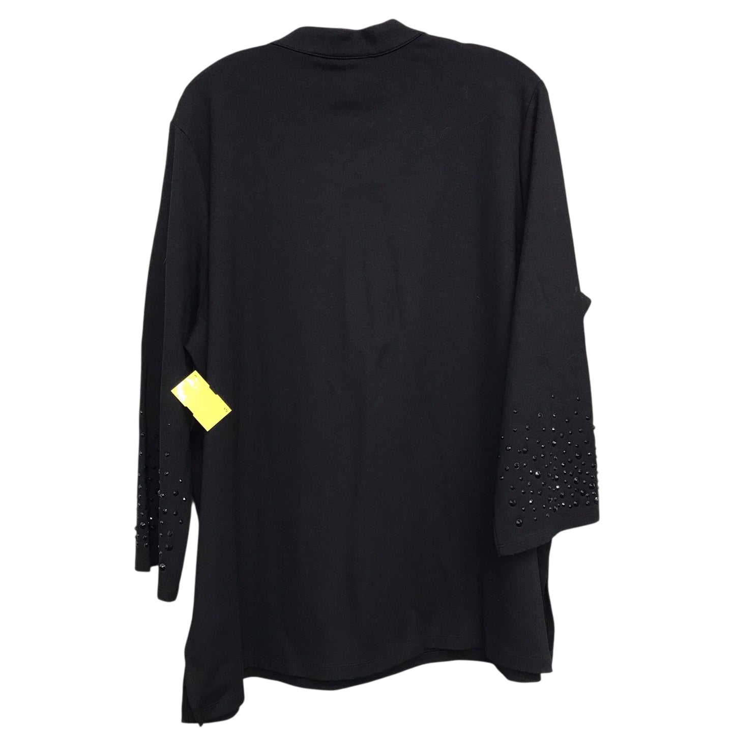 Top Ls By Chicos In Black, Size:1X