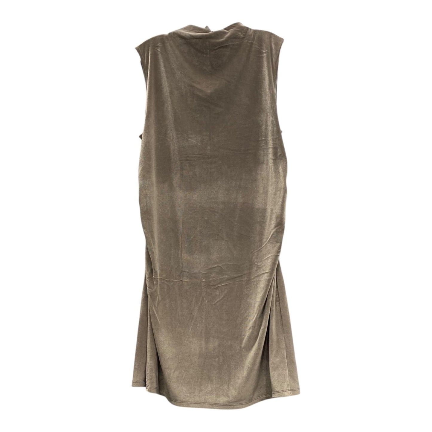 Dress Casual Short By A New Day In Taupe, Size:1X