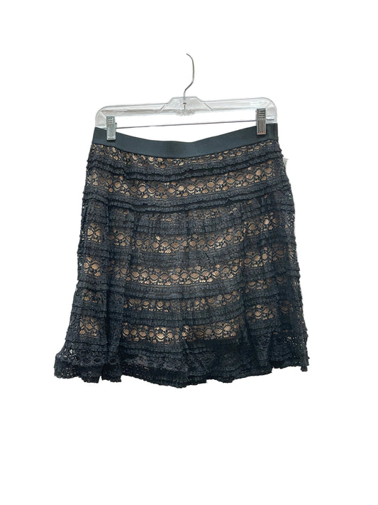 Skirt Mini & Short By Max Studio In Black & Cream, Size:M