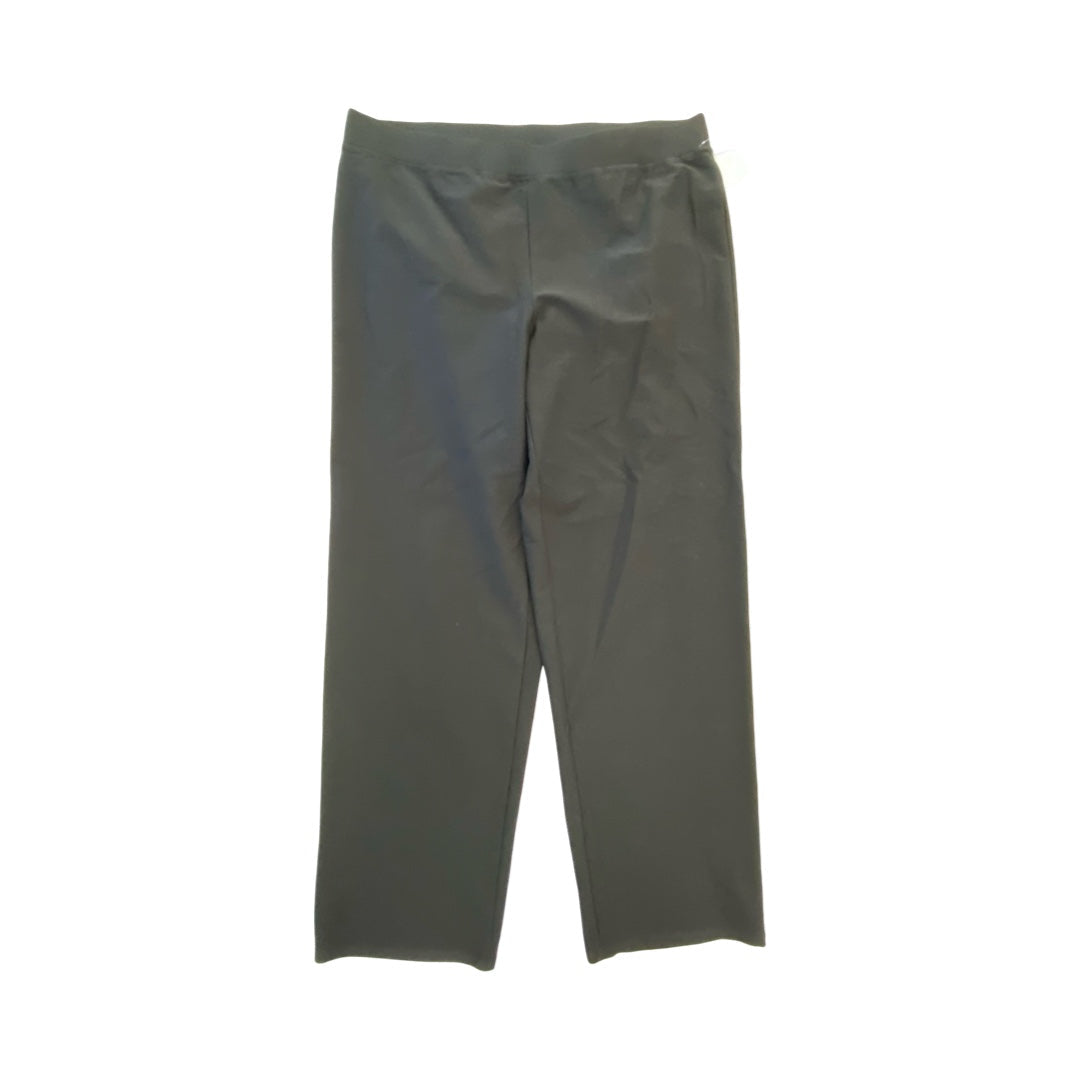 Pants Designer By Eileen Fisher In Black, Size:L