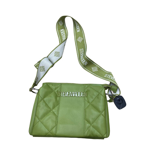 Handbag By Steve Madden In Green, Size:Medium