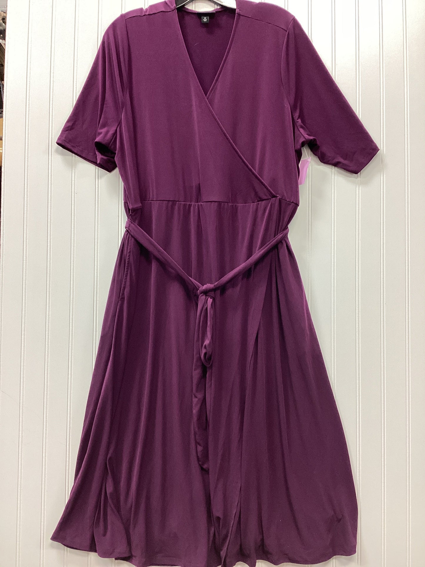 Dress Casual Midi By Torrid In Purple, Size:2X