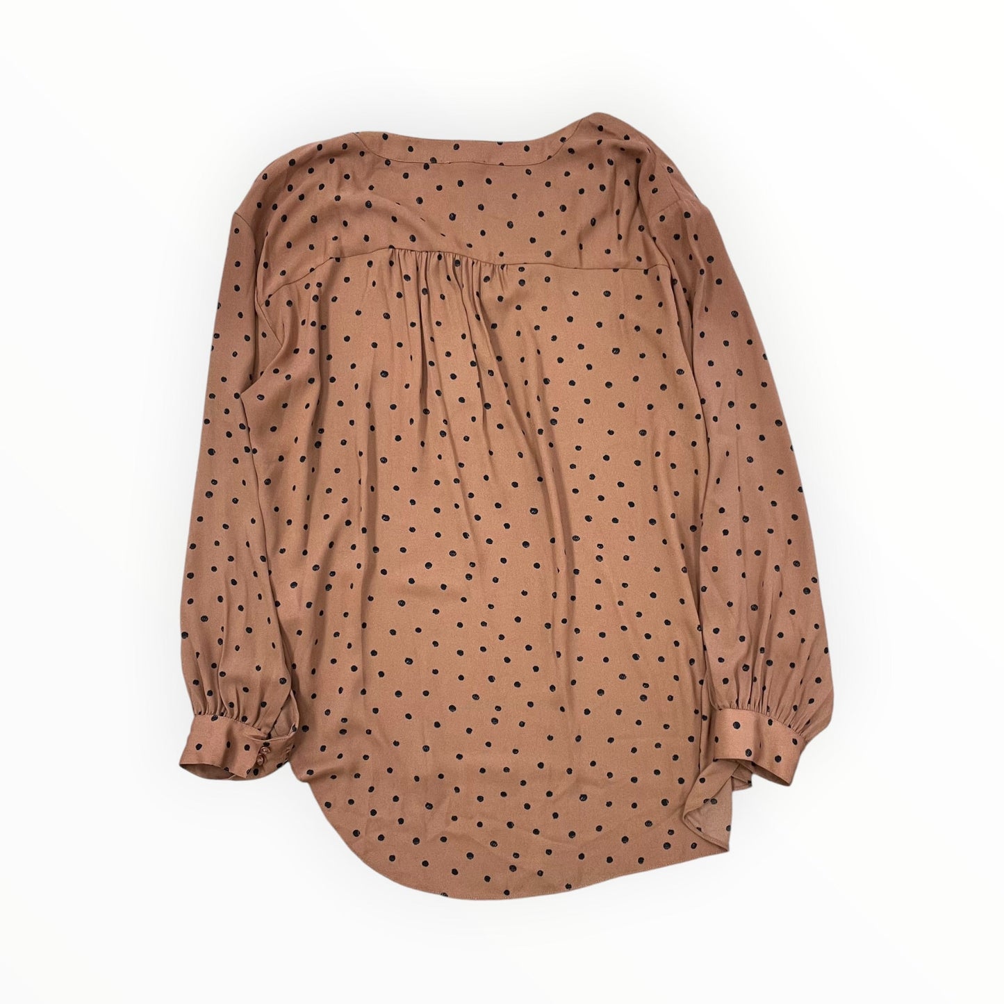Top Ls By Maurices In Brown, Size:1X