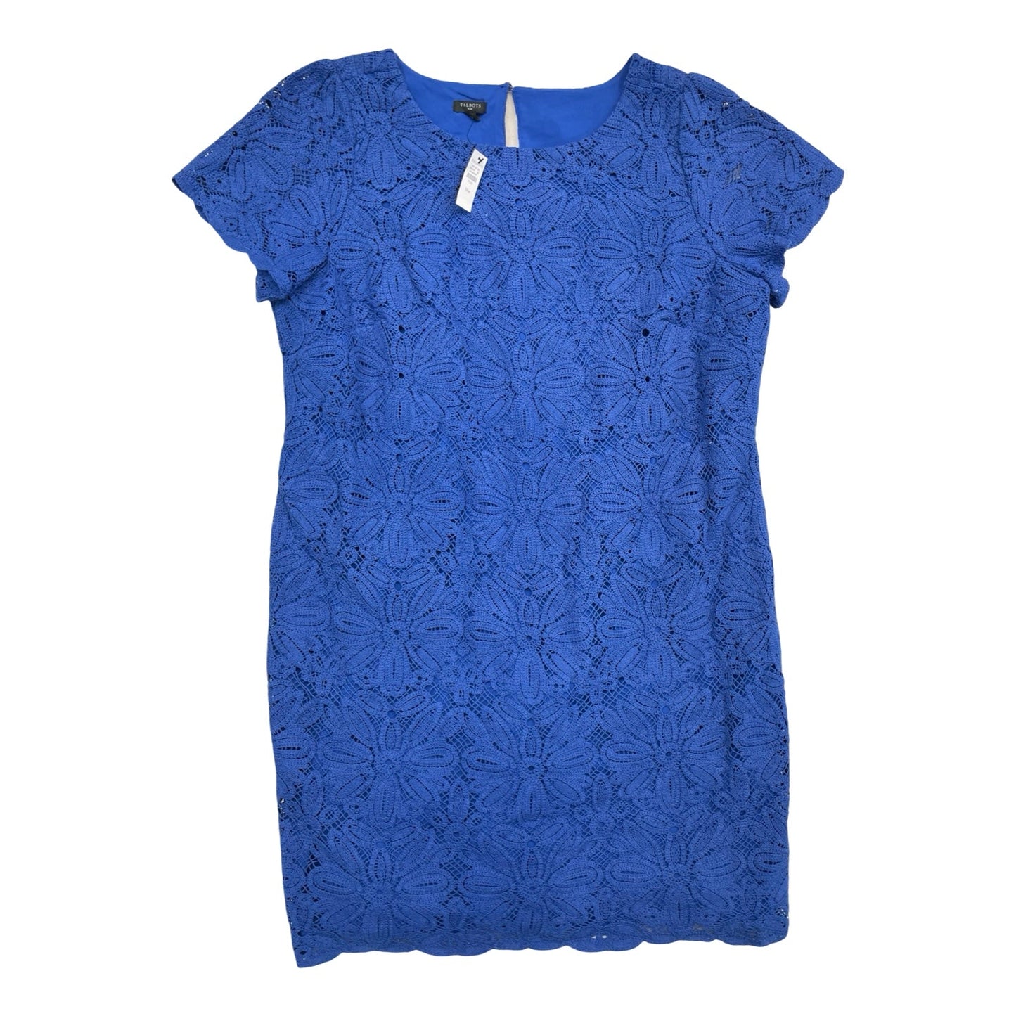 Dress Casual Midi By Talbots In Blue, Size:18