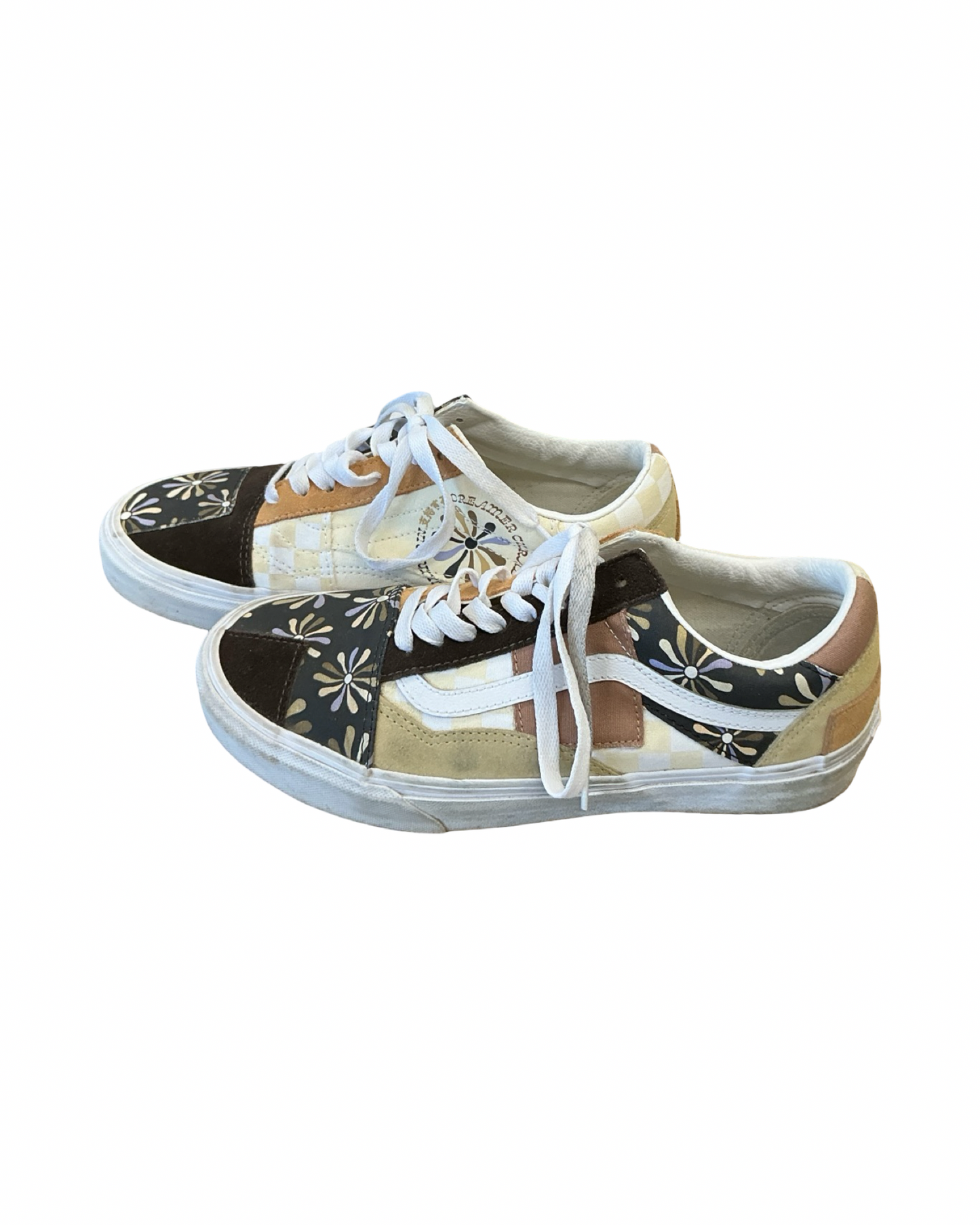 Shoes Sneakers By Vans In Brown & Tan, Size:9.5