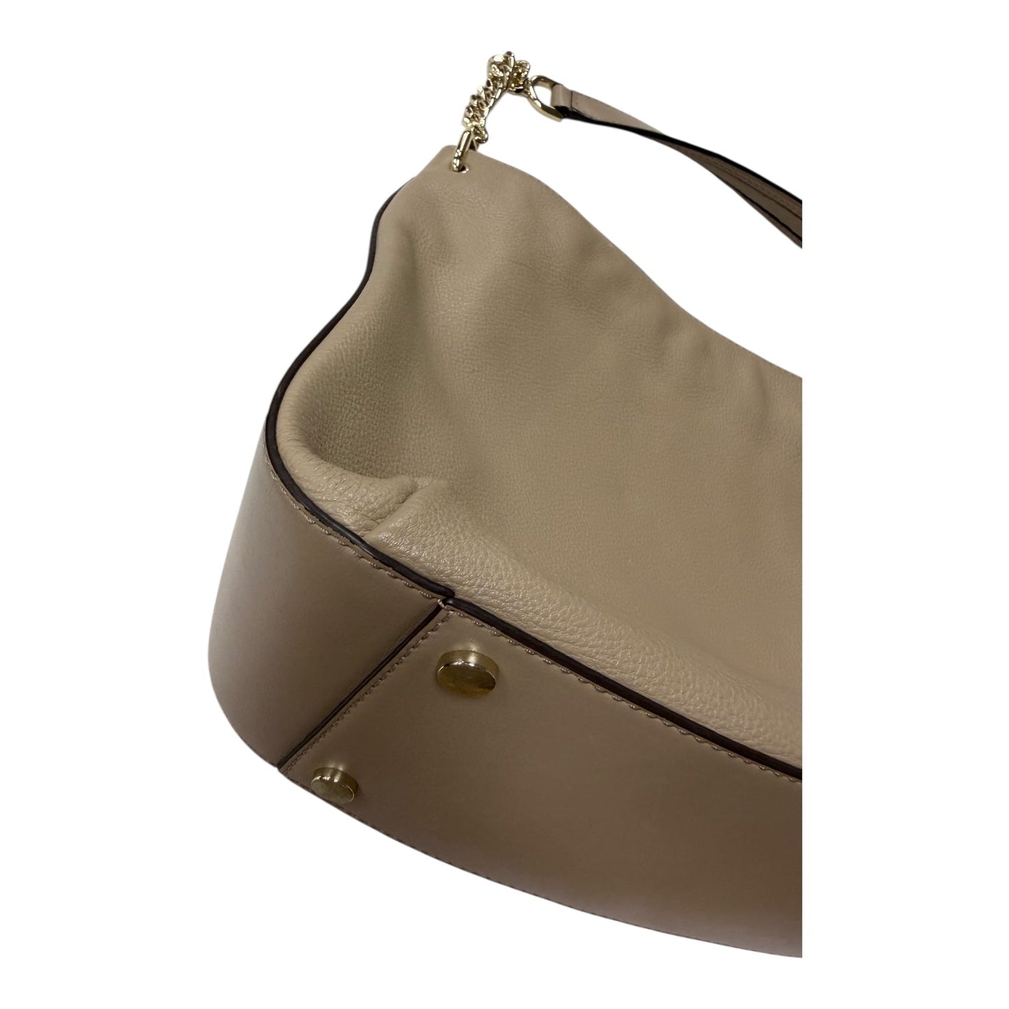 Handbag Designer By Michael Kors In Beige, Size:Large