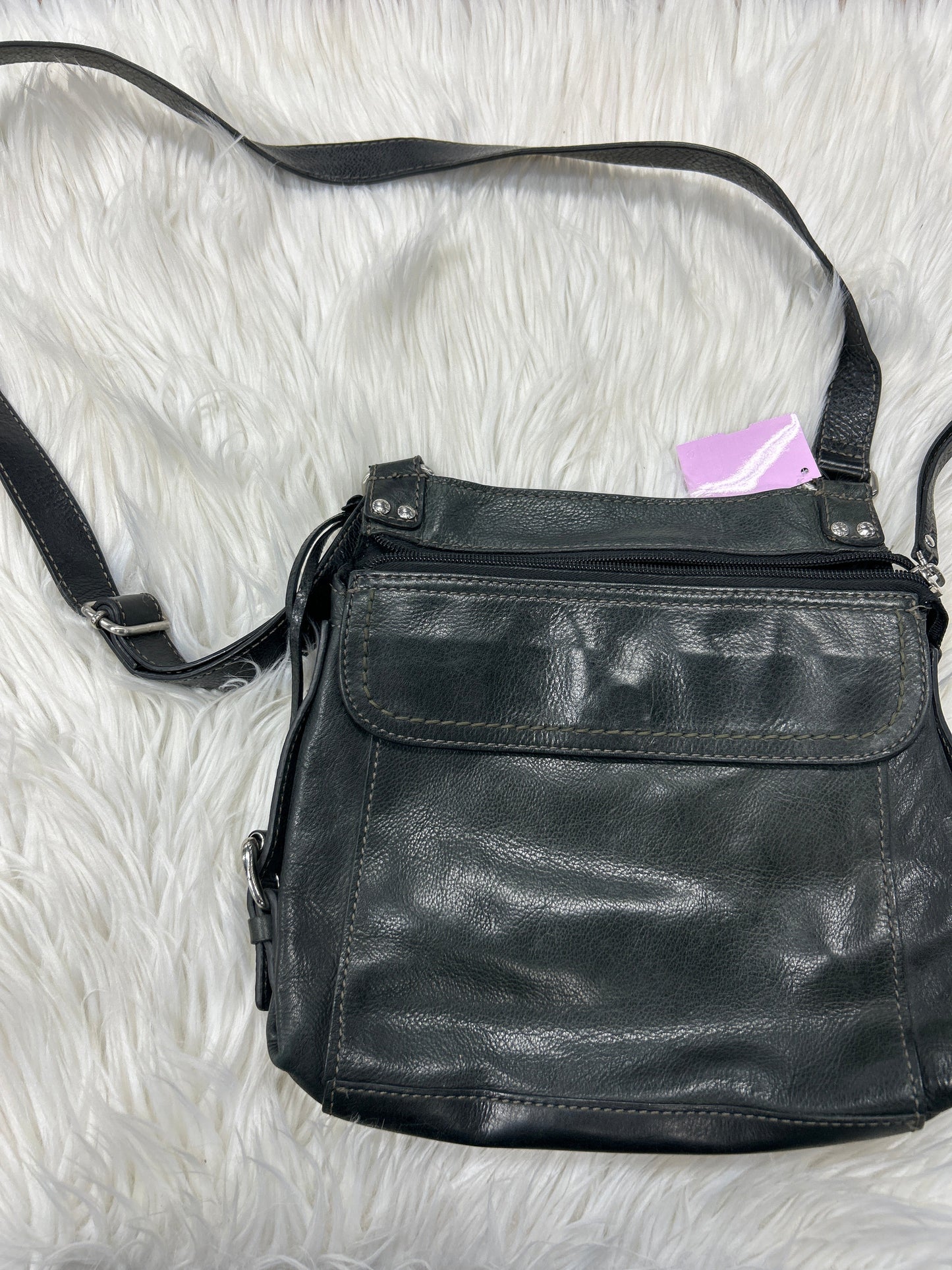 Crossbody By Fossil In Black, Size:Large