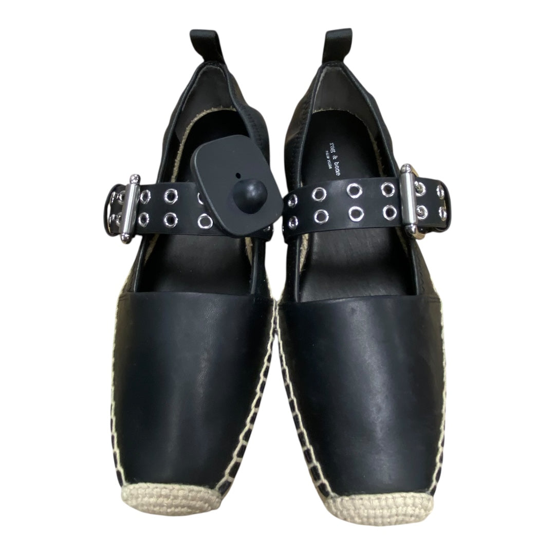 Shoes Flats By Rag And Bone In Black & Tan, Size:6.5