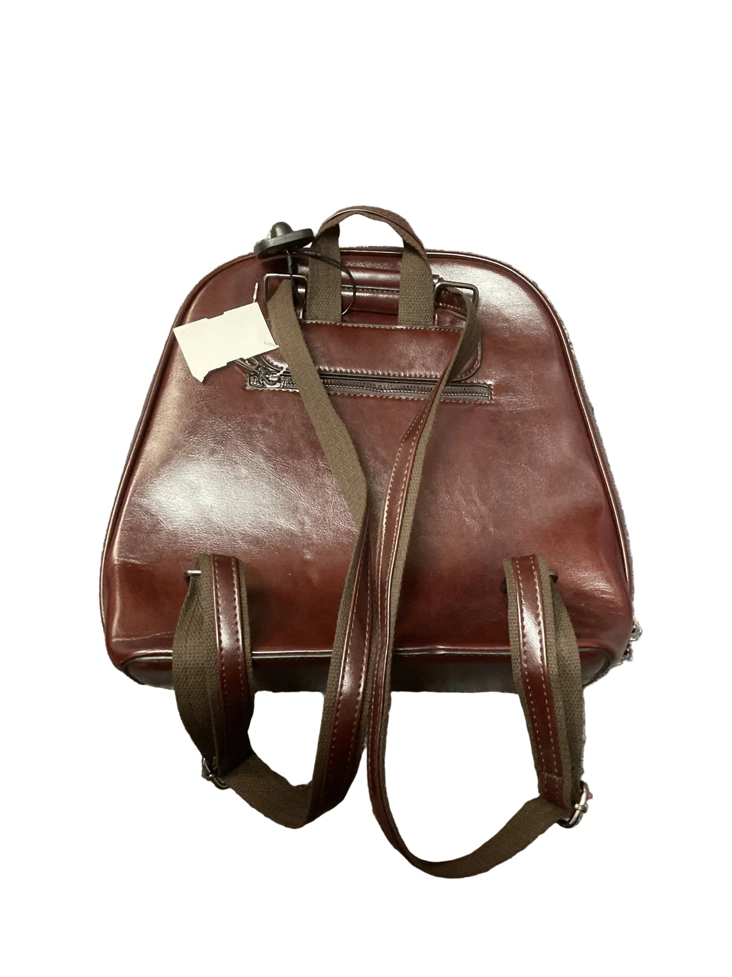 Backpack By Clothes Mentor In Brown, Size:Medium