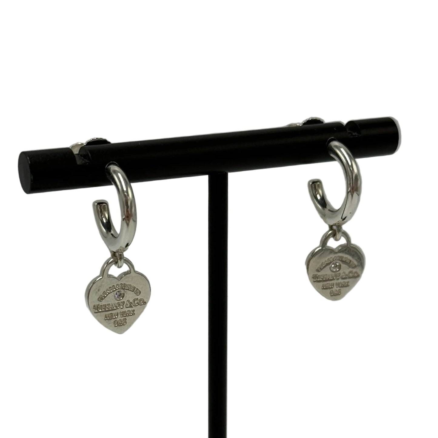 Tiffany & Company Return To Tiffany Heart Diamond Luxury Earrings