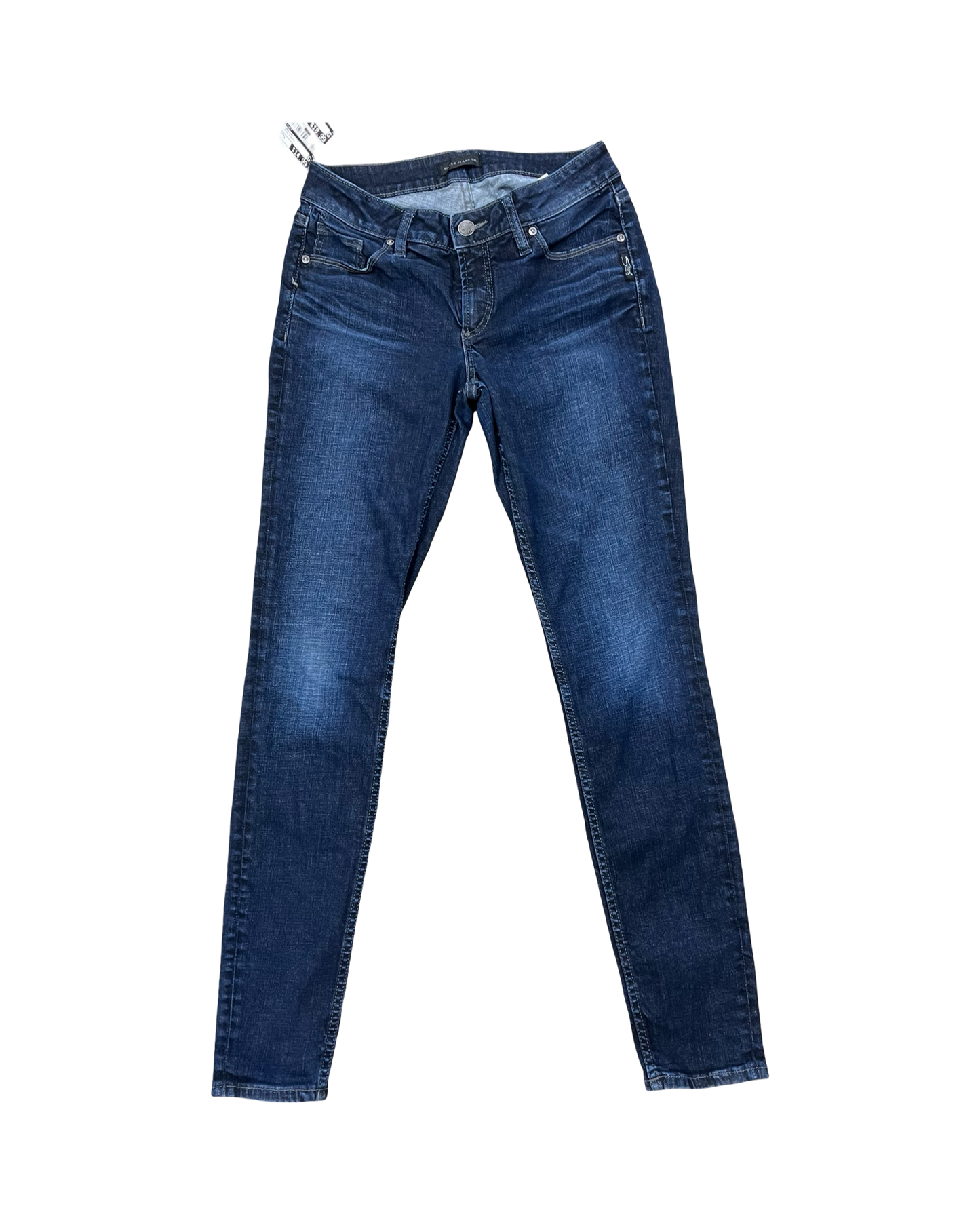 Jeans Skinny By Silver In Blue Denim, Size:2
