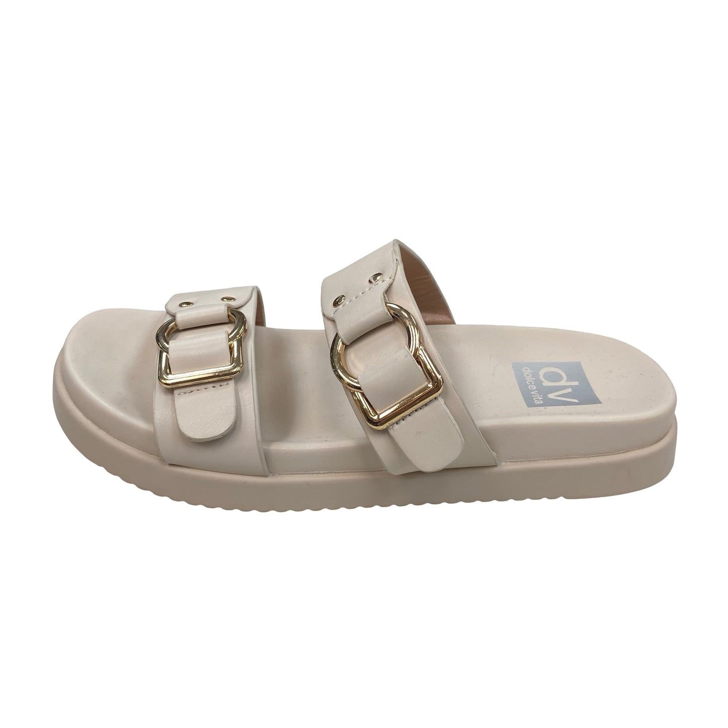 Sandals Flats By Dolce Vita In Cream, Size:8
