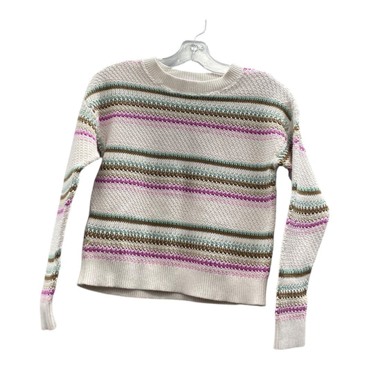 Sweater By Loft In White, Size:Xs