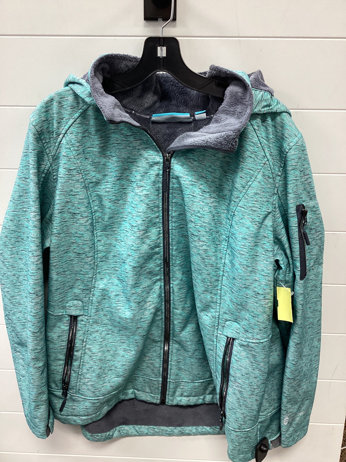 Coat Other By Free Country In Teal, Size:1X