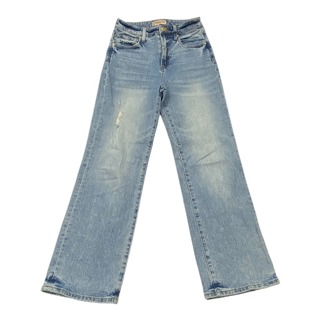 Jeans Wide Leg By Kut In Blue, Size:0
