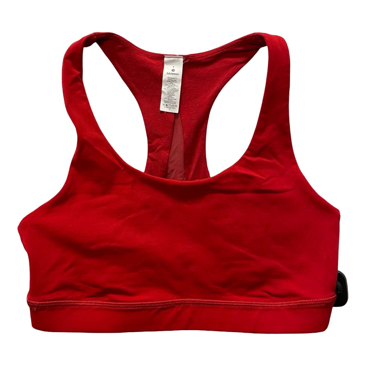 Athletic Bra By Lululemon In Red, Size:6