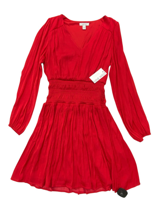Dress Party Midi By Nine West In Red, Size:S