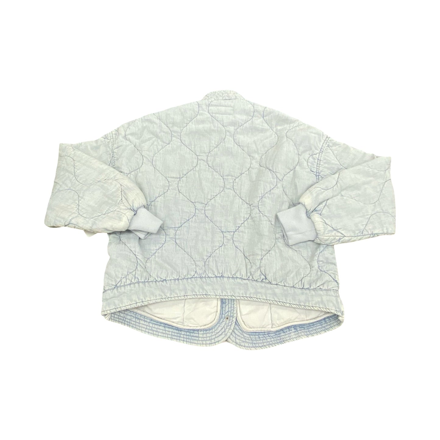 Jacket Puffer & Quilted By Blanknyc In Blue Denim, Size:S