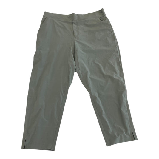 Athletic Pants By Athleta In Green, Size:20