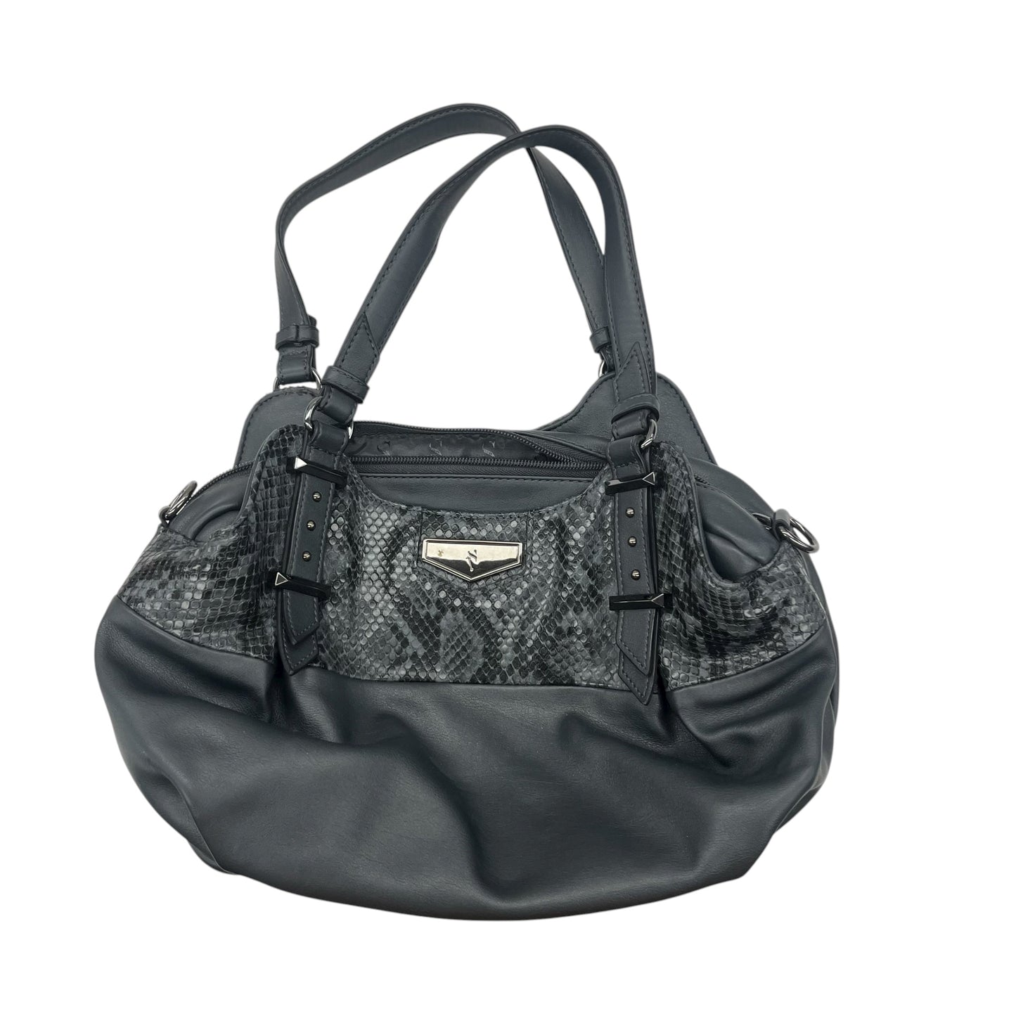 Handbag By Simply Vera In Grey, Size:Medium