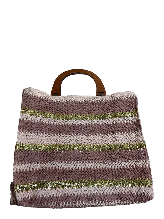 Tote By Shiraleah In Pink & Purple, Size:Medium