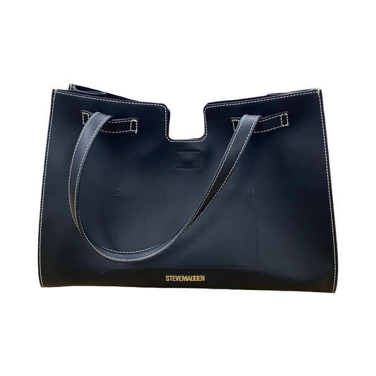 Handbag By Steve Madden In Black, Size:Large