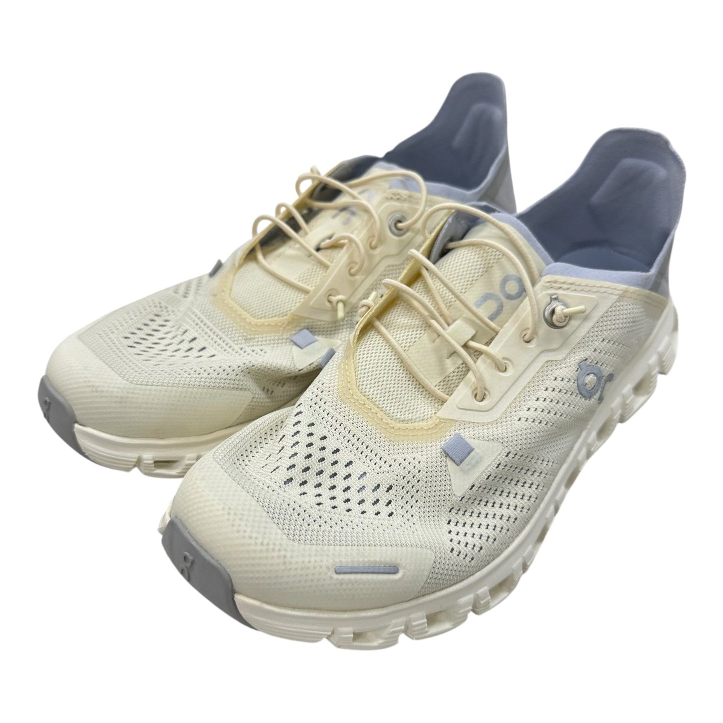 Shoes Athletic By On Cloud In Grey & Yellow, Size:7.5